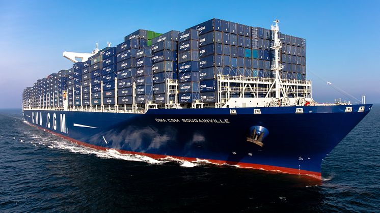 CMA CGM Bougainville. Copyright Plisson