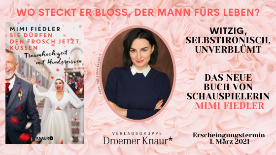 Sie dürfen den Frosch jetzt küssen. Schauspielerin Mimi Fiedler auf der Suche nach dem Mann des Lebens