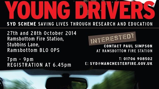 Safe Young Driver sessions at Ramsbottom Fire Station