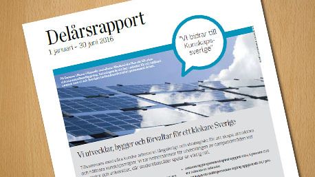 Akademiska Hus delårsrapport 1 januari - 30 juni 2016