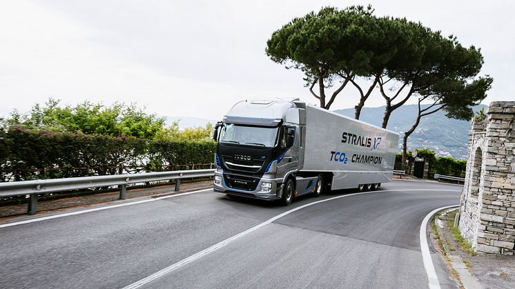 Iveco har fått en stororder och ska leverera 610 Stralis XP (bilden) och Stralis NP till Lannutti. 