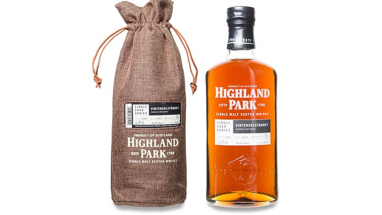 HIGHLAND PARK SLÄPPER SINGLE CASK BARA FÖR SVERIGE