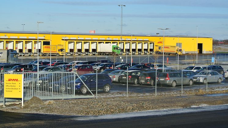 DHL Malmö har flyttat till nybyggd och miljöcertifierad terminal i Sunnanå 