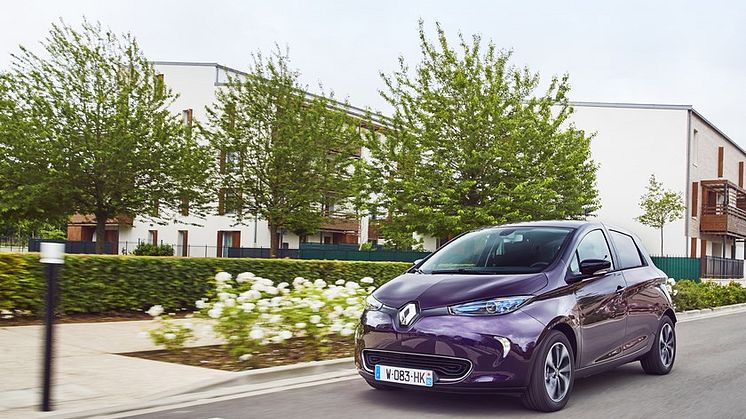 Samarbete mellan Renault och Paris Stad för eldriven mobilitet