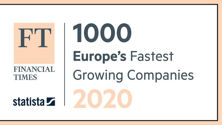 Payments specialist TIS establishes itself as a regular in the FT 1000 Fastest Growing Companies Europe ranking by the Financial Times and Statista. Credits: Financial Times & Statista