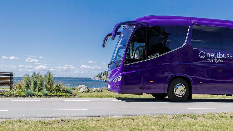 Nettbuss Travel utökar sitt linjenät för att rädda sträckan mellan Växjö och Stockholm