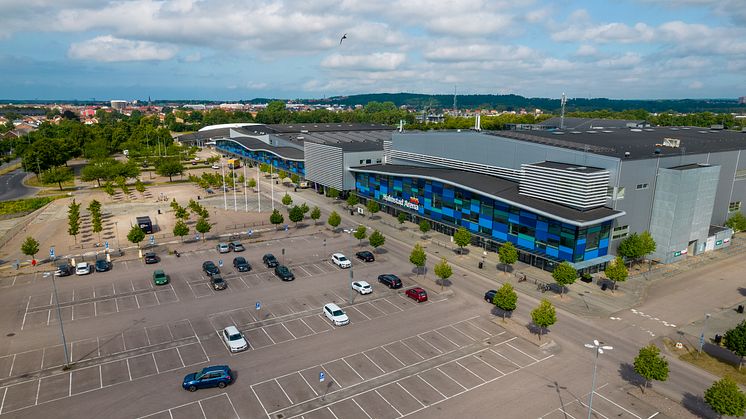 Här på Halmstad Arena kommer ATG Svenska cupens första Final4 för herrar att arrangeras i mars nästa år. Foto: Joakim Leihed.