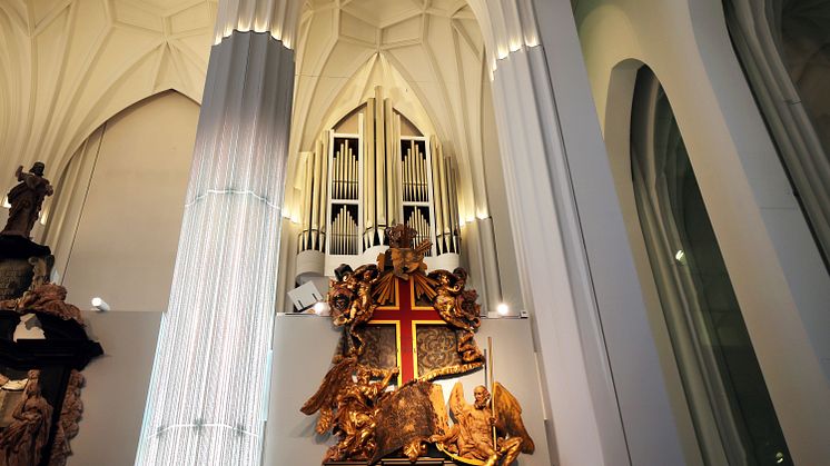 Die Schwalbennestorgel im Paulinum erklingt erstmals bei den XII. Leipziger Universitätsmusiktagen - Foto: Karolin Kelm