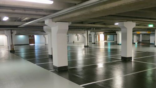 Helrenovering av P-Garaget Wachtmeister Galleria i Karlskrona