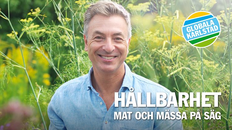 Tareq Taylor besöker hållbarhetsmässan.