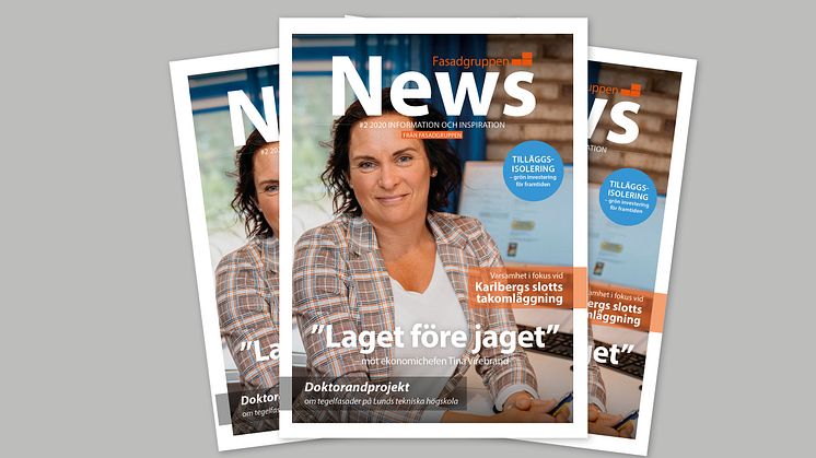 Fasadgruppen News - nytt nummer ute nu!