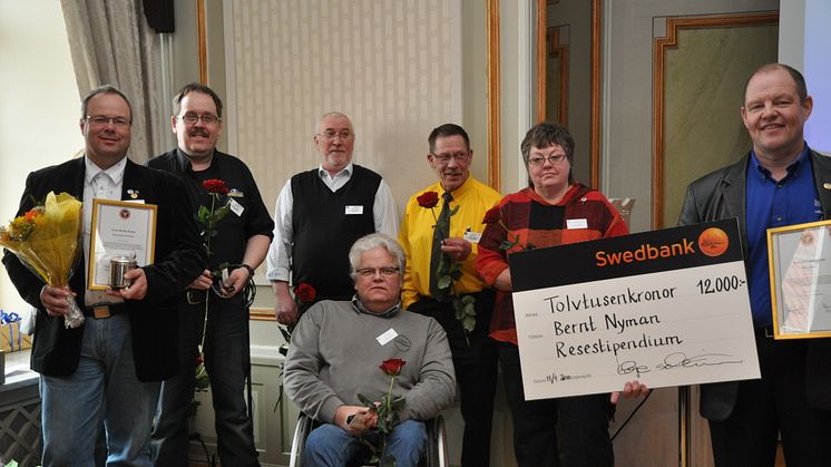 Guldrattar, resestipendium och Bertils Kanna 2010