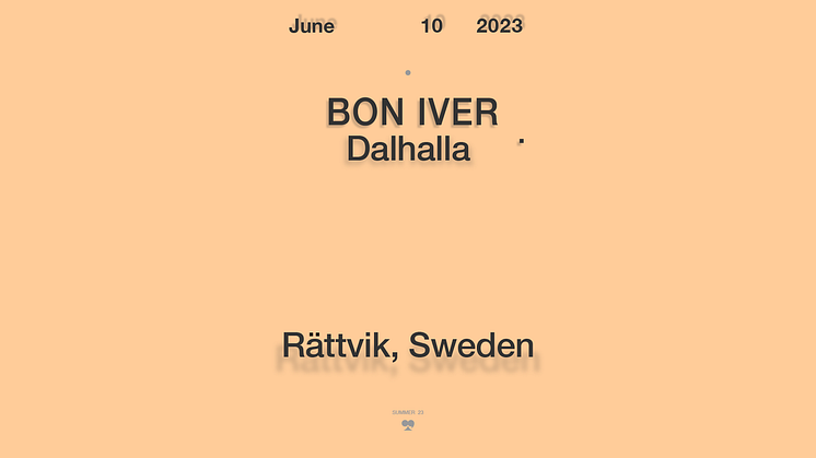 Bon Iver - Dalhalla