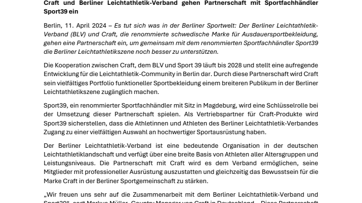 Pressemitteilung Craft - BLV - Sport39.pdf