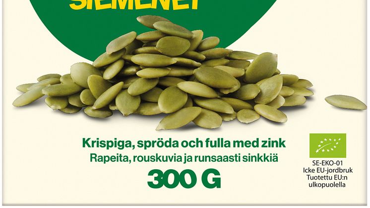 Risenta ekologiska pumpakärnor