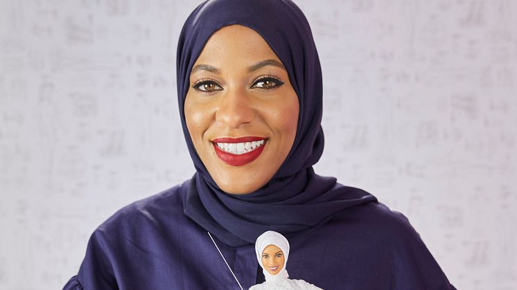 Barbie zeigt Mädchen, dass sie alles sein können, und würdigt Ibtihaj Muhammad als neueste Heldin der „Shero“-Serie.