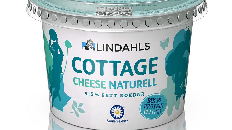 Lindahls Cottage cheese, naturell, 250 g