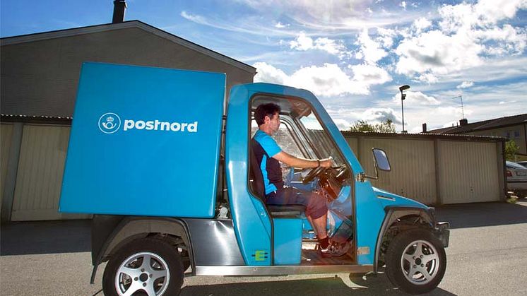 PostNord Sverige väljer Comarth som sitt nya arbetsfordon