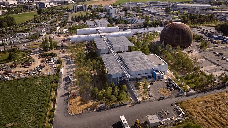 CERN Globe and Gateway Areal © CERN