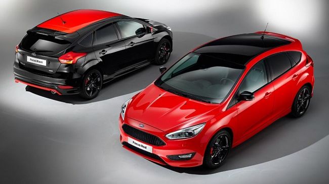 A Ford a nyílt héten bemutatja a stílusos és sportos Focus Red&Black Edition modellváltozatokat