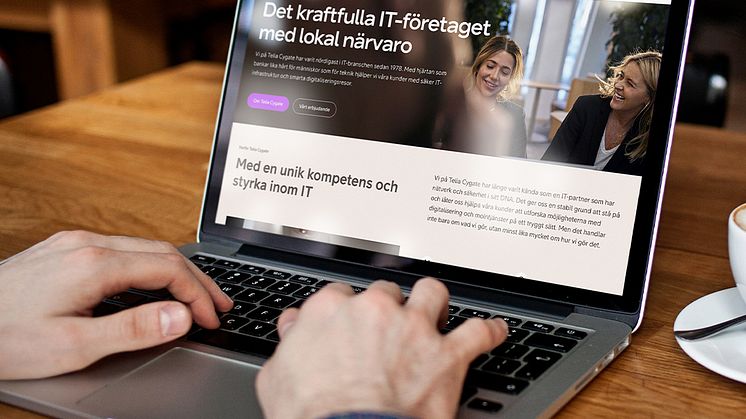 Telia Cygate lanserar ny webbplats 