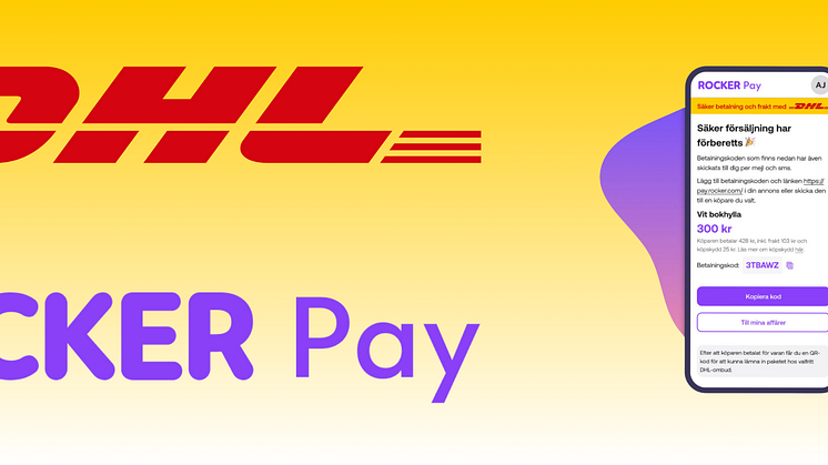 DHL och Rocker Pay i samarbete för en tryggare kundupplevelse