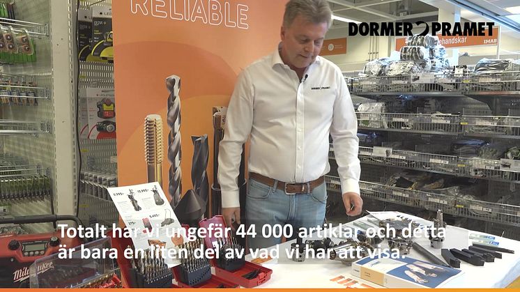 Mille på Dormer Pramet hjälper gärna till i ditt val av verktyg