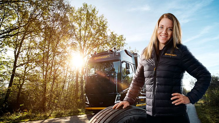 Karin Jedselius Ambassadör Continental Däck Sverige