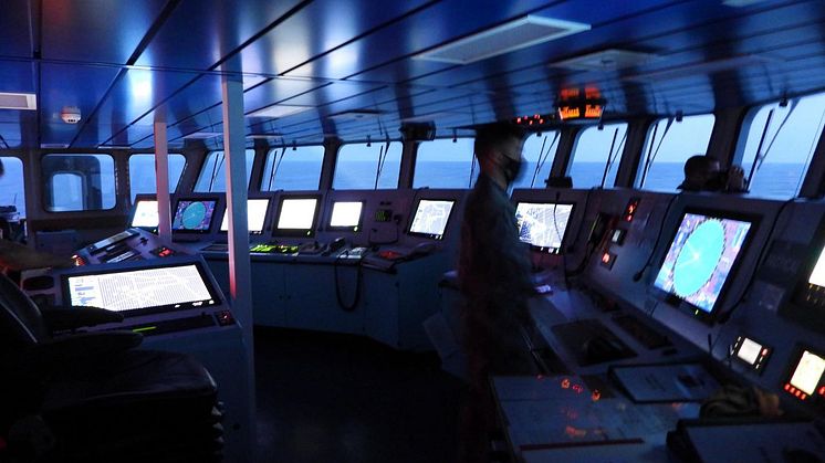 The Irish Naval Service has used SitaWare to enable commanders to operate with greater autonomy, while continuing to share a situation awareness pictures with operations centres and other partners. (Irish Naval Service)