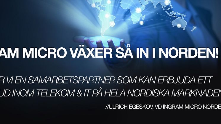 Ingram Micro expanderar i Norden 