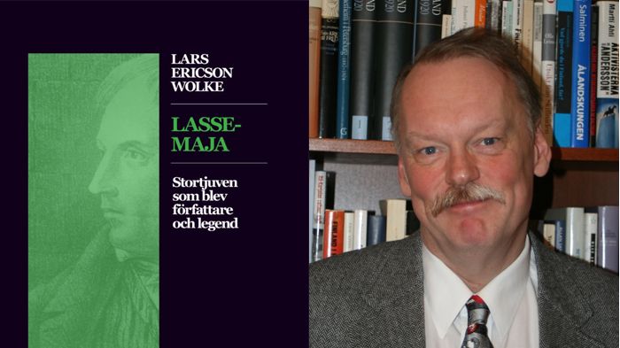 Lars Ericson Wolke har skrivit boken om Lasse-Maja.