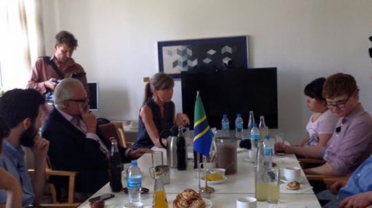 Come Together ambassadörerna på svenska ambassaden i Tanzania