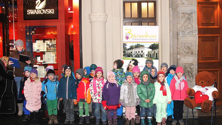 Der Bärenherz-Weihnachtsstand: Eine gelungene Veranstaltung in der Mädler-Passage