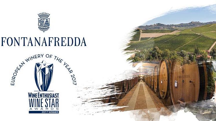 ​Fontanafredda tilldelades "European Winery of the Year" av Wine Enthusiast