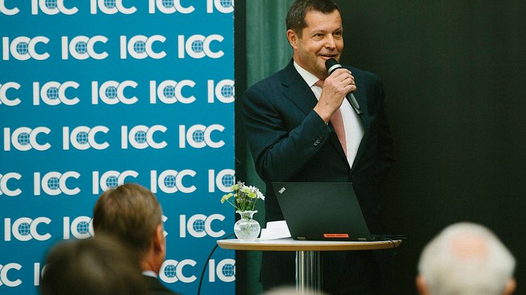 Fredrik Cappelen tar plats i ICC:s globala styrelse, ICC Executive Board