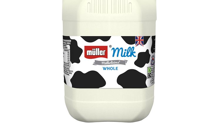 Müller Milk & Ingredients to reduce plastic use and food waste as it simplifies fresh milk and cream range