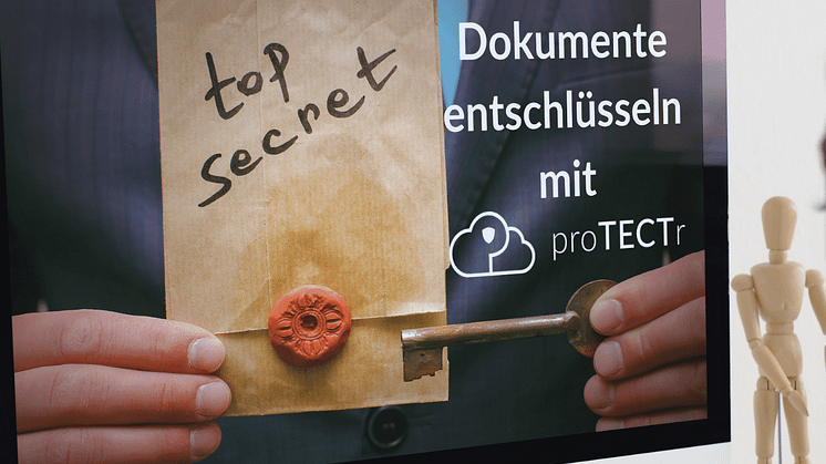 Bild: Dateien im Browser entschlüsseln mit proTECTr