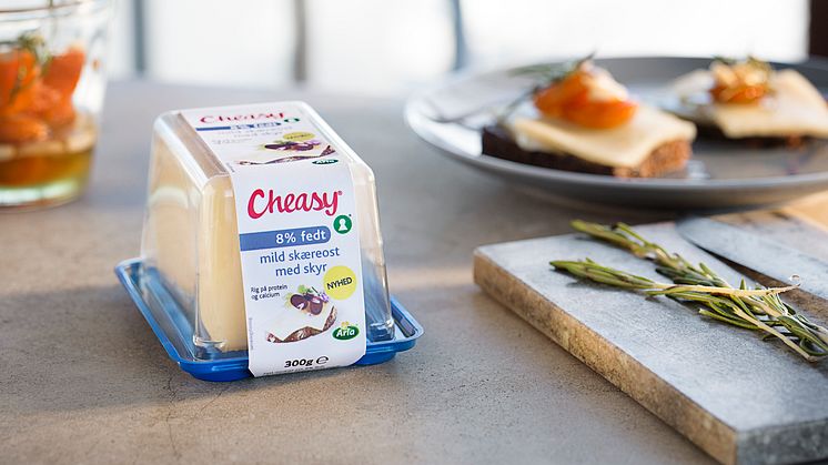 Cheasy lancerer ny proteinrig ost med skyr
