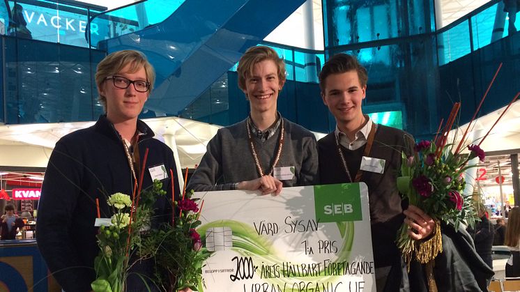 Kit för svampodling vann Sysavs Hållbarhetspris