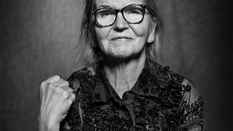 ”Det var inte ett jobb för den som ville vara snygg och ren, men jag älskade det och saknar det fortfarande varje dag." - Sirpa Mäkitalo, svetsare. Foto: Lena Öritsland.