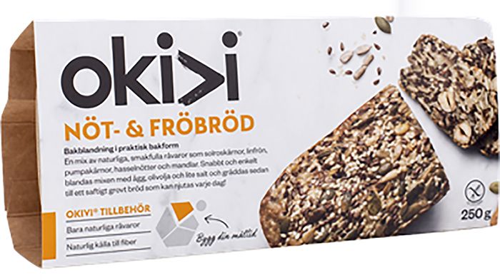 Återkallelse av OKIVI Nöt-&Fröbröd-bakblandning 250 g