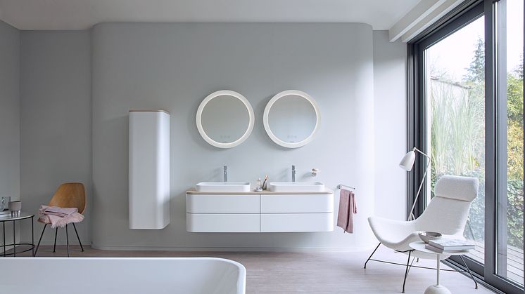 Trend No. 12: White - Happy D.2 Plus from Duravit