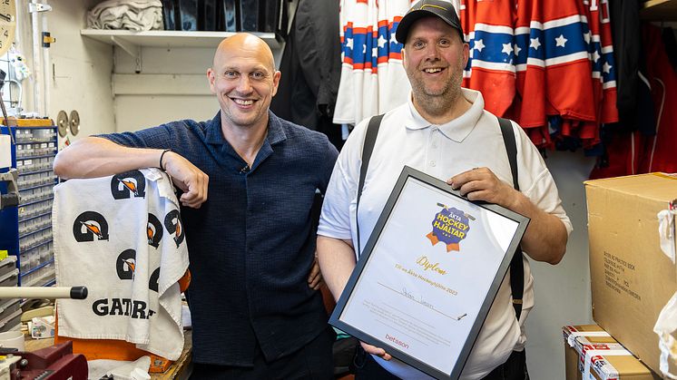 Fimpen och 2023 års vinnare i Stockholms län: Stefan Jansson (Huddinge Hockey)