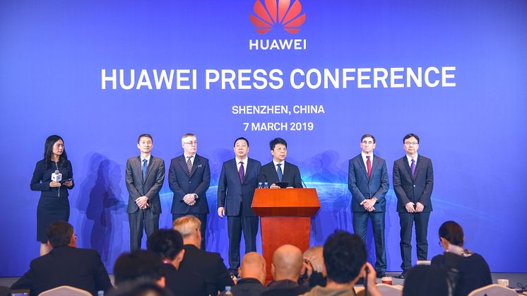 Presskonferens Huawei 2019-03-07