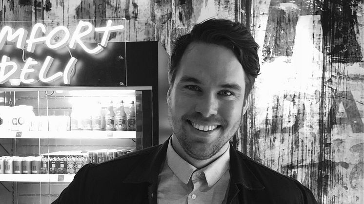 Marcus Sandén har sedan januari 2018 varit anställd som hotelldirektör på Comfort Hotel Jazz i Borås