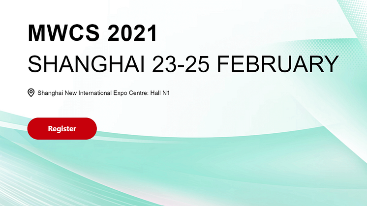 Online. MWC Shanghai, 23-25 februari 2021.