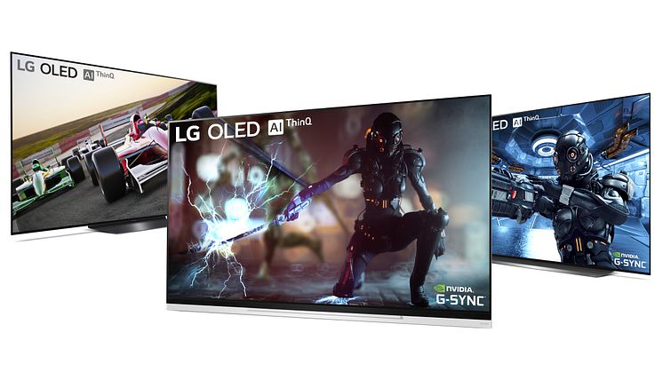 LG OLED TV-er får NVIDIA G-SYNC-oppdatering denne uken 