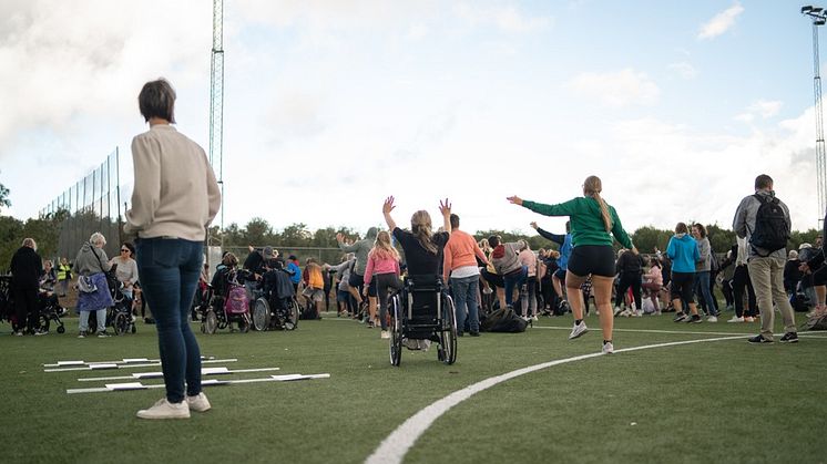 Blekinge Parasport Camp när det arrangerades 2022. Foto: Scarp media