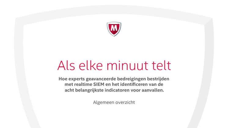 Executive Summary: Als Elke Minuut Telt (When Minutes Count)