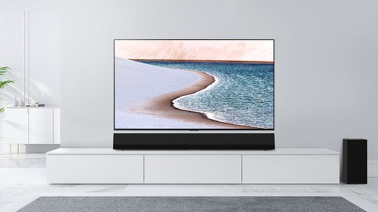 LG lanserar nya GX Soundbar med enastående ljud och perfekt passform för OLED GX TV